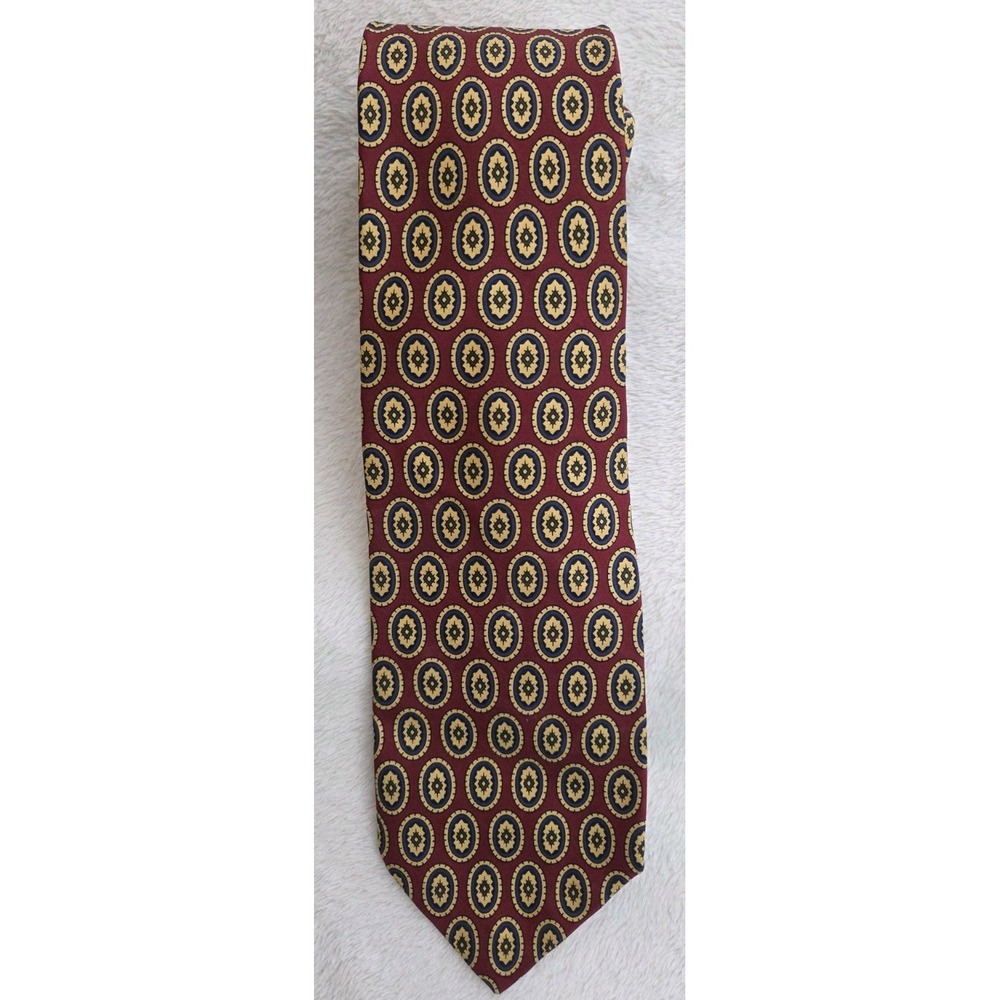 BROOKS BROTHERS MAKERS MADE IN USA ALL SILK MENS NECK TIE